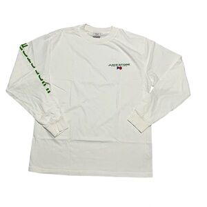 Juice store‎ Los Angeles Men's Streetwear Long Sleeve T-shirt white size XL